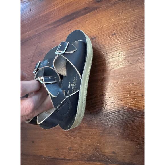 Sun-San Surfer Sandals Navy Blue Summer Fun, Beachy Shoes Size 8 - Picture 5 of 10